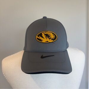Rare Nike NWOT MIZZOU TIGERS Black and Gray Legacy Cap